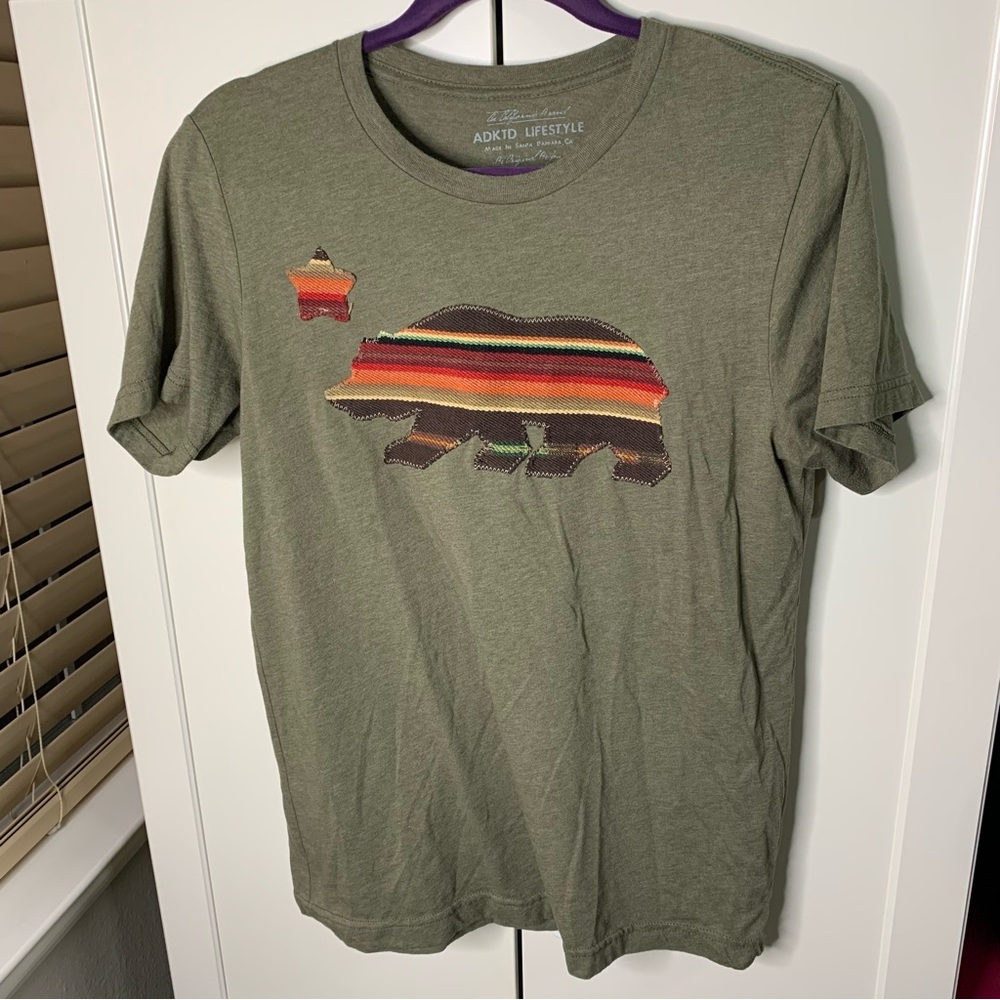 ADKTD Lifestyle California State Bear T-Shirt